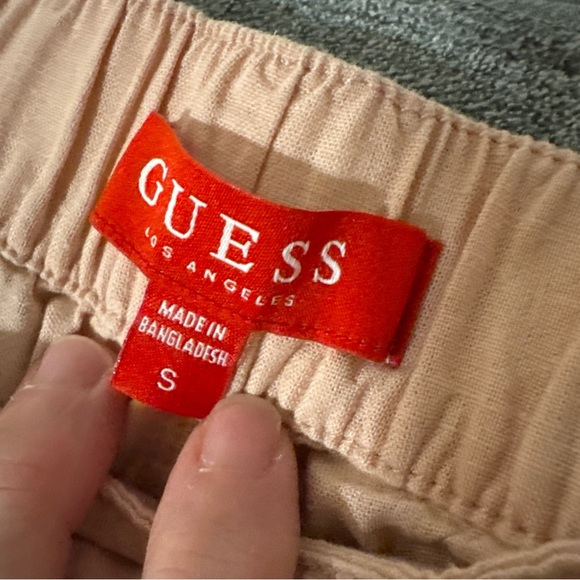 Guess Light Pink Trousers - Picture 1 of 7